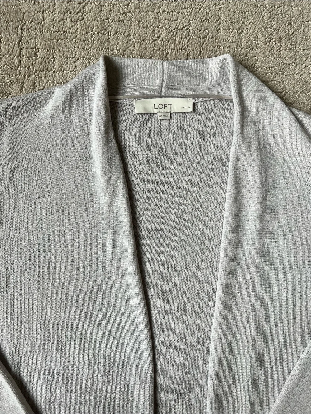LOFT Women’s Lightweight Neutral Open Cardigan